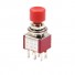 Кнопка PS-202 6pin з червоним ковпачком